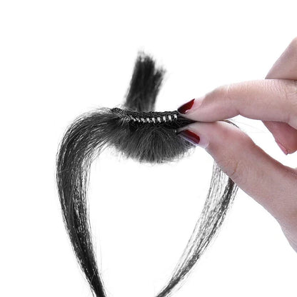 Fransio | Frangia clip-in da donna, leggera e traspirante, con clip resistenti