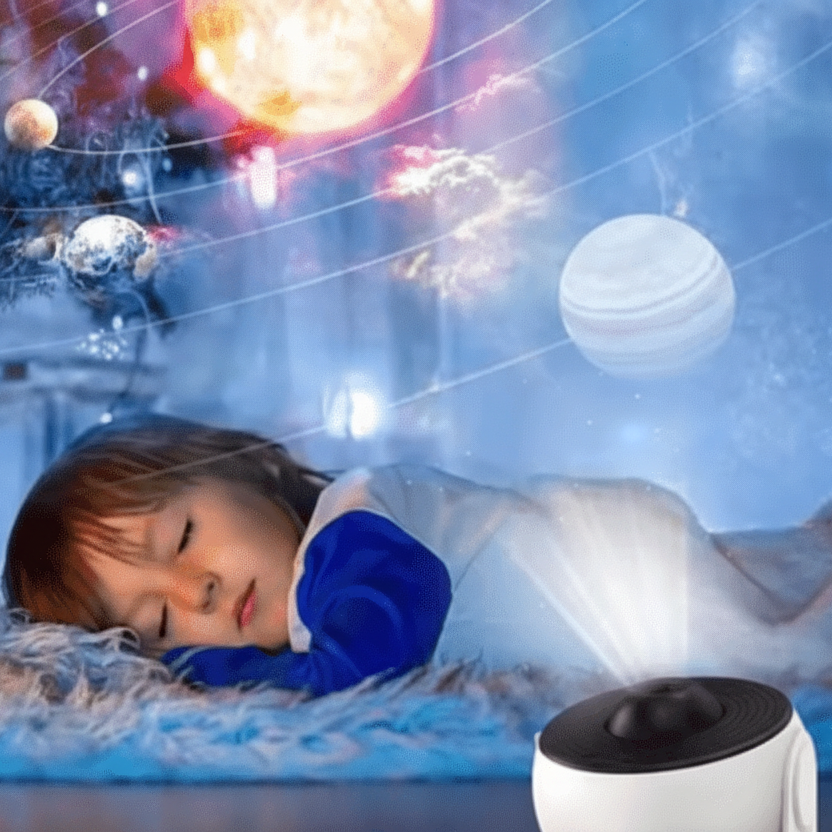 Stellavo | Sternenhimmel Projektor mit 13 Galaxie-Discs, Timer und Fokus