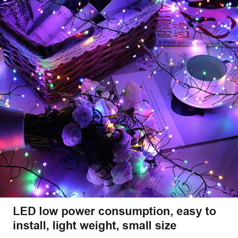 Kuprilla | LED Lichterkette aus Kupferdraht mit Fernbedienung, USB oder Batterie