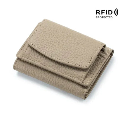 Portivo | Mini portafoglio con protezione RFID, scomparto per monete e tasca nascosta