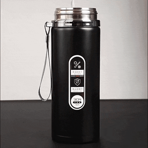 Calidro | Stainless steel thermos with LED temperature display, 0,8 or 1 L