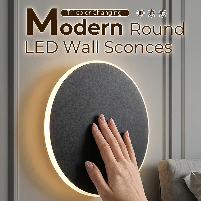 Eclivo | LED Wandleuchte innen mit Touch-Steuerung, dimmbar, drei Lichtfarben