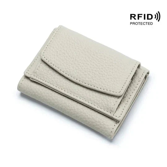 Portivo | Mini portafoglio con protezione RFID, scomparto per monete e tasca nascosta