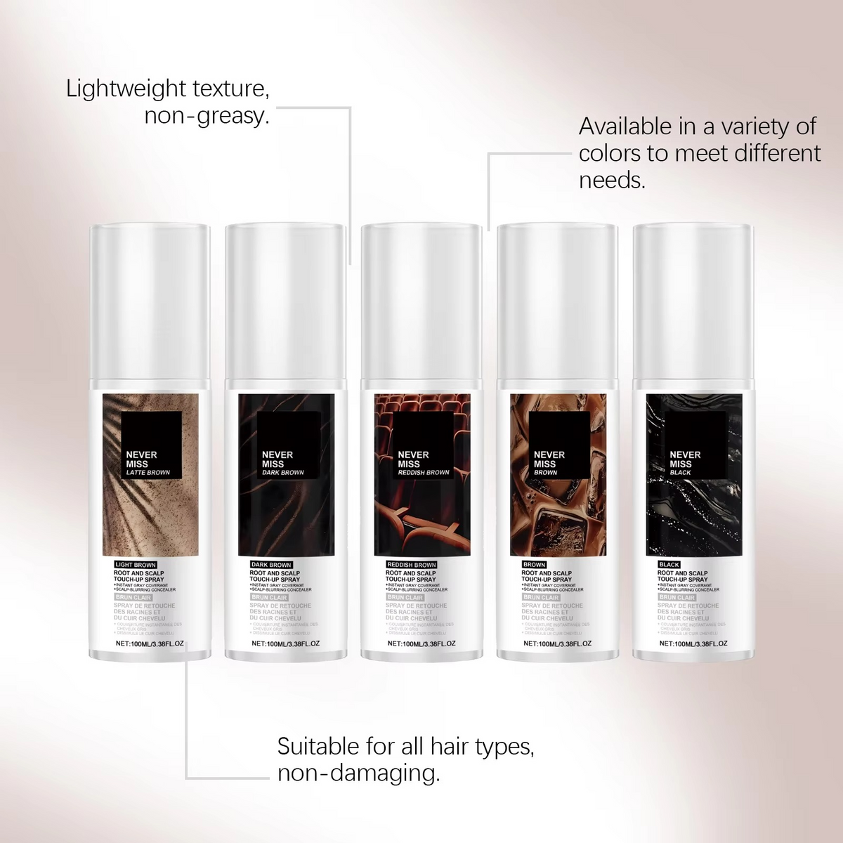 ColorVeil | Spray cubre raíces para canas con biotina, 70 ml