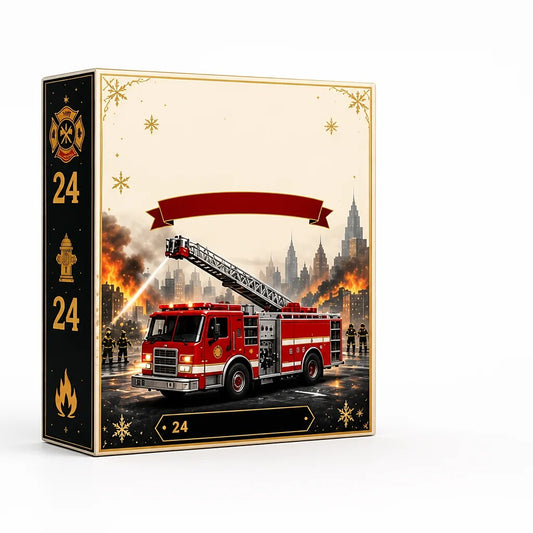 Feuerwehr Acryl Adventskalender 2026