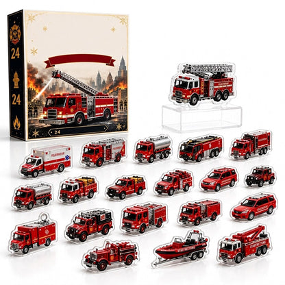 Feuerwehr Acryl Adventskalender 2026