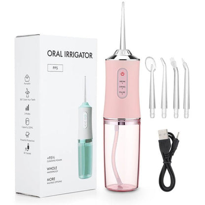Oravelo | Cordless Water Flosser with 3 Modes, IPX7 and 1000 mAh Battery
