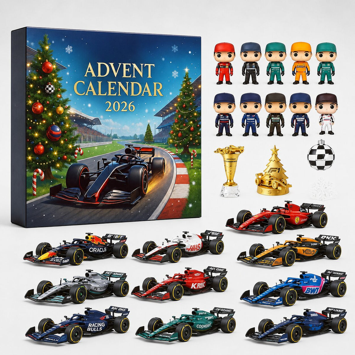 Race Car Advent Calendar 2026