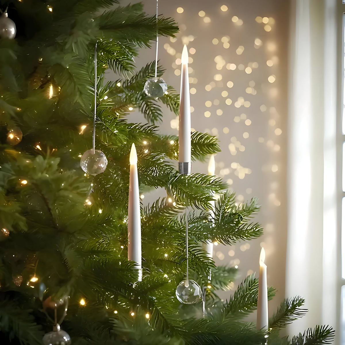 Flimora | Kabellose LED Kerzen für den Weihnachtsbaum mit Fernbedienung