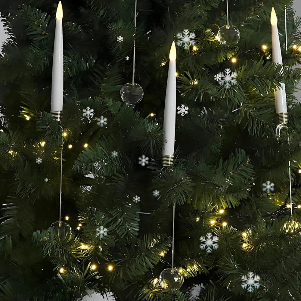 Flimora | Kabellose LED Kerzen für den Weihnachtsbaum mit Fernbedienung