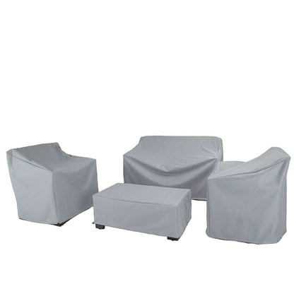 Tarpiva | Wasserdichte Abdeckhaube für Gartenmöbel aus Polyester, UV-beständig