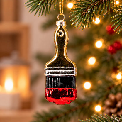 Werkiva | Glass Christmas Tree Decorations Shaped Like DIY Tools, Set of 5
