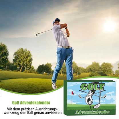Golf Adventskalender mit Handtuch 2026