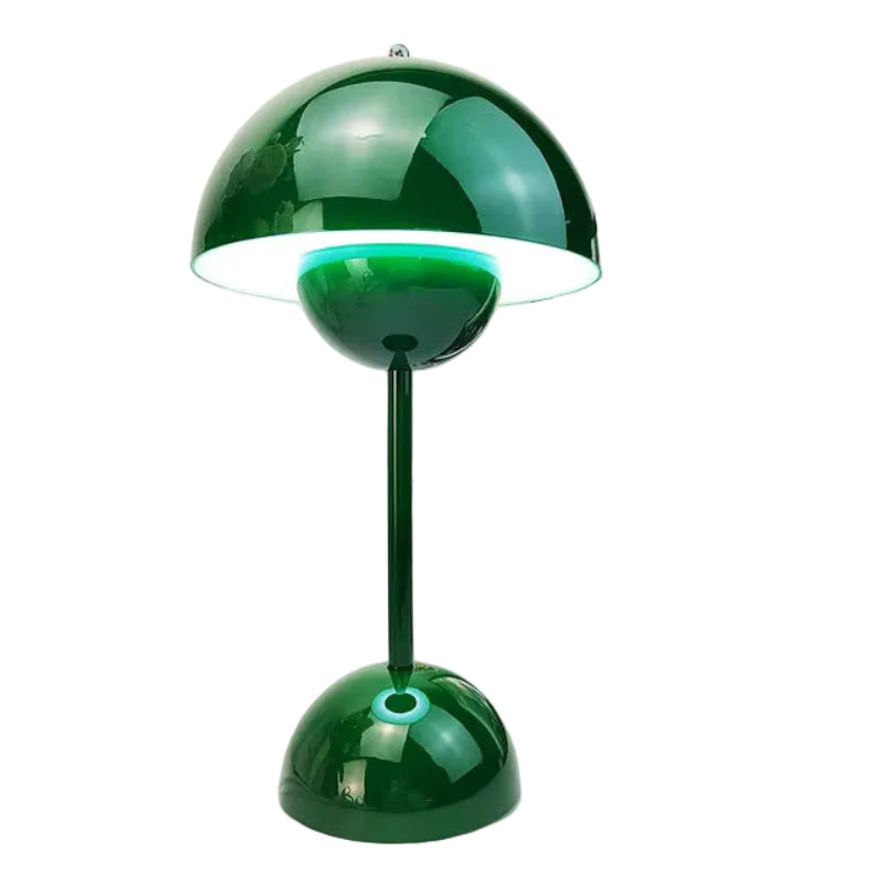 Velunio | Kabellose Retro Tischlampe mit Akku, Touch-dimmbar, bis 10 Std.