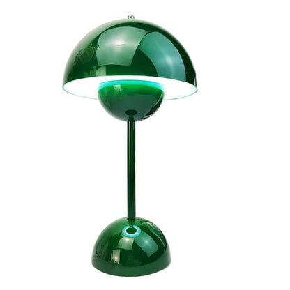 Velunio | Kabellose Retro Tischlampe mit Akku, Touch-dimmbar, bis 10 Std.