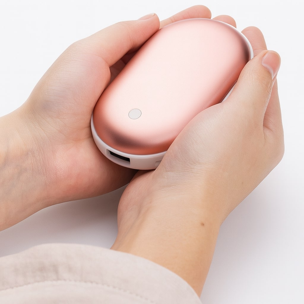 Glutara | Calentador de manos con batería externa de 5200 mAh, 3 niveles