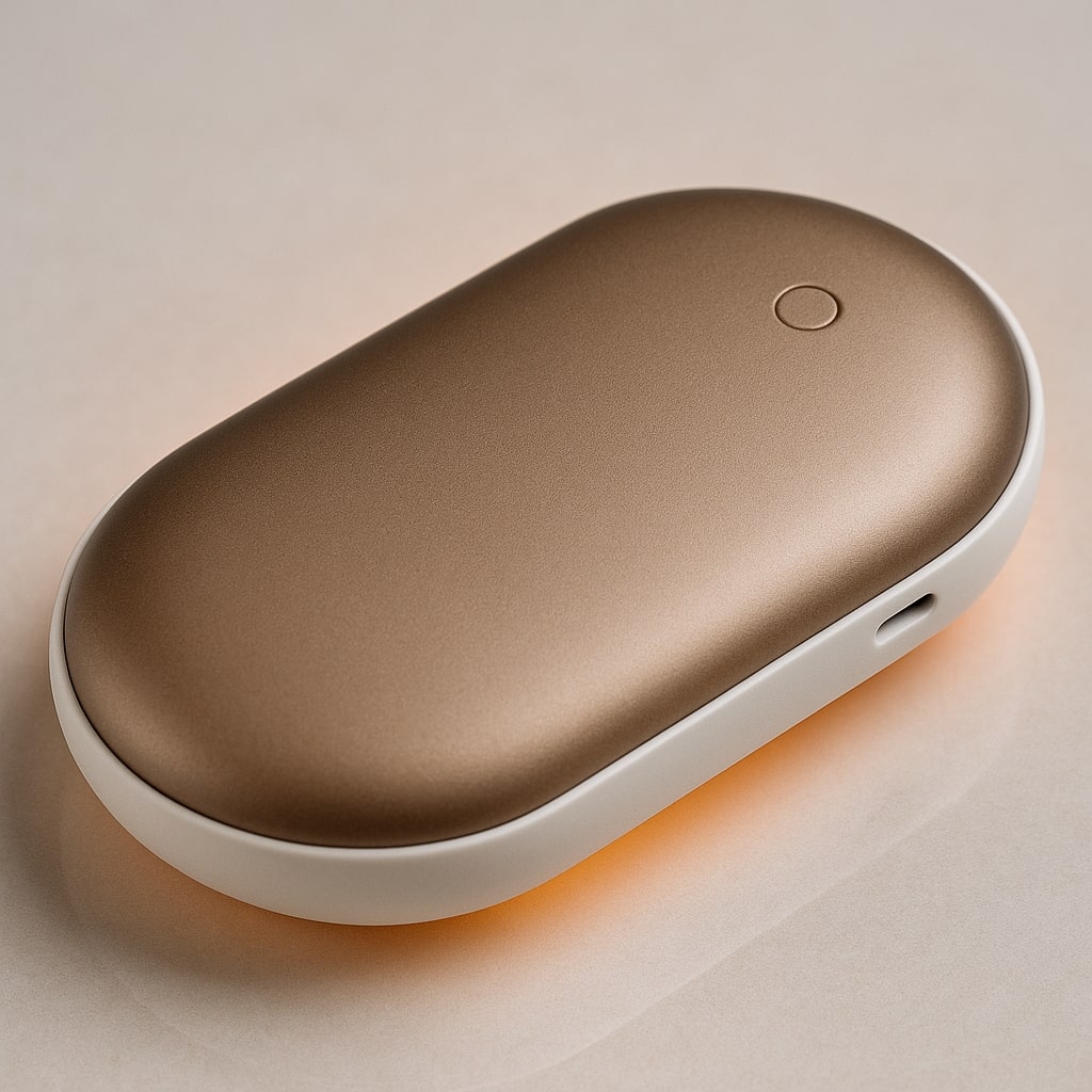 Glutara | Calentador de manos con batería externa de 5200 mAh, 3 niveles