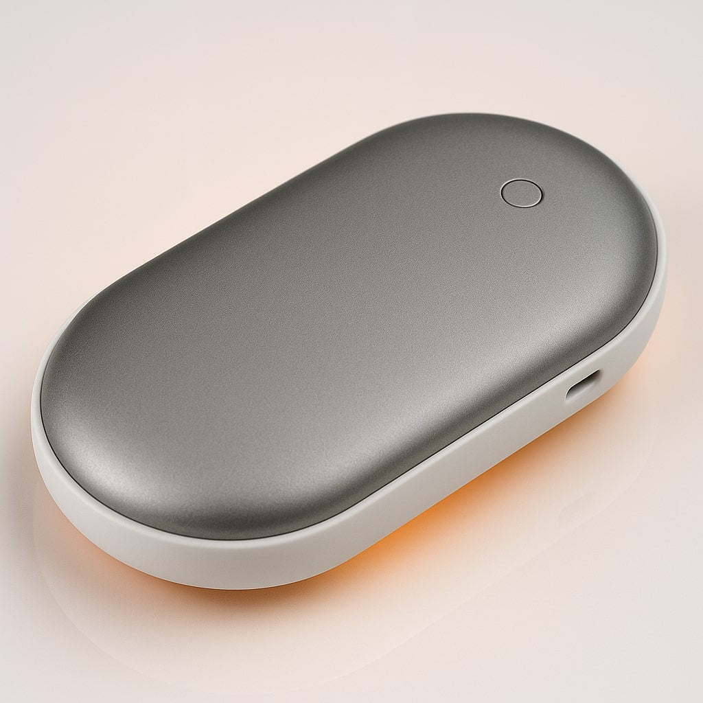 Glutara | Calentador de manos con batería externa de 5200 mAh, 3 niveles