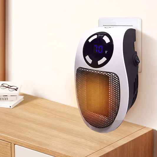Kalida | Mini Plug-In Heater with Timer and Remote Control