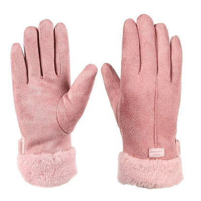Wenila | Guanti invernali da donna compatibili con touchscreen, antivento e con fodera calda