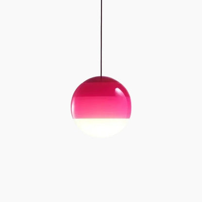 Lampada a sospensione LED moderna, dimmerabile – Nichel spazzolato, E27, design in vetro e pietra