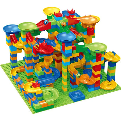 Murvana | Marble Run Building Set with 168 Pieces | Construction Toy for Ages 3+