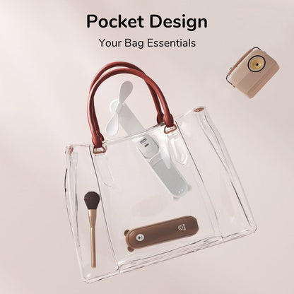 Hand fan with USB-C & power bank | Foldable mini fan with 4500 mAh battery for on the go | AirBuddy