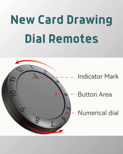 Dealora | Mescolatore e distributore automatico di carte con telecomando, batteria USB