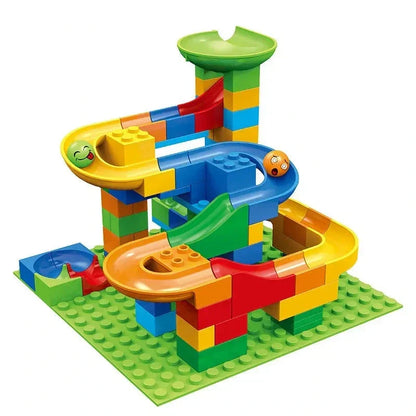 Murvana | Marble Run Building Set with 168 Pieces | Construction Toy for Ages 3+