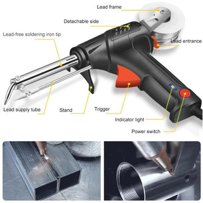 Weldaro | 3-in-1 Welding Tool for Welding, Cutting and Removing, One-Handed
