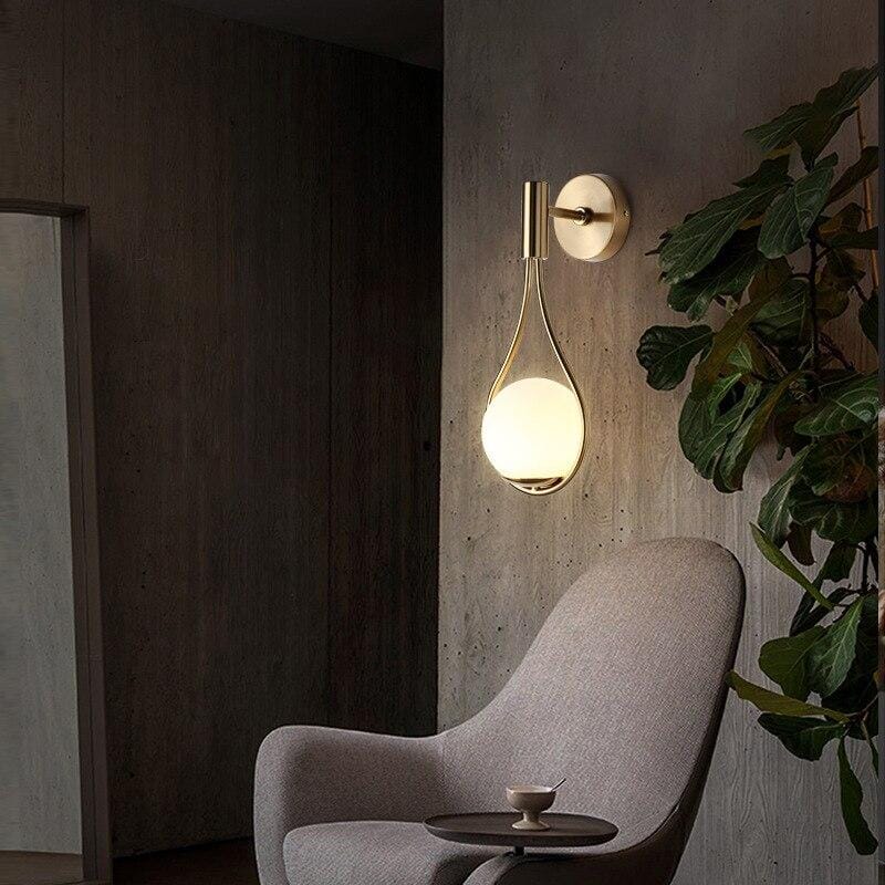 Elegante lampada da parete LED – Design moderno per soggiorno, camera da letto e corridoio