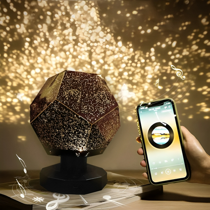 Falana | LED Sternenhimmel Projektor mit Bluetooth-Lautsprecher und Fernbedienung