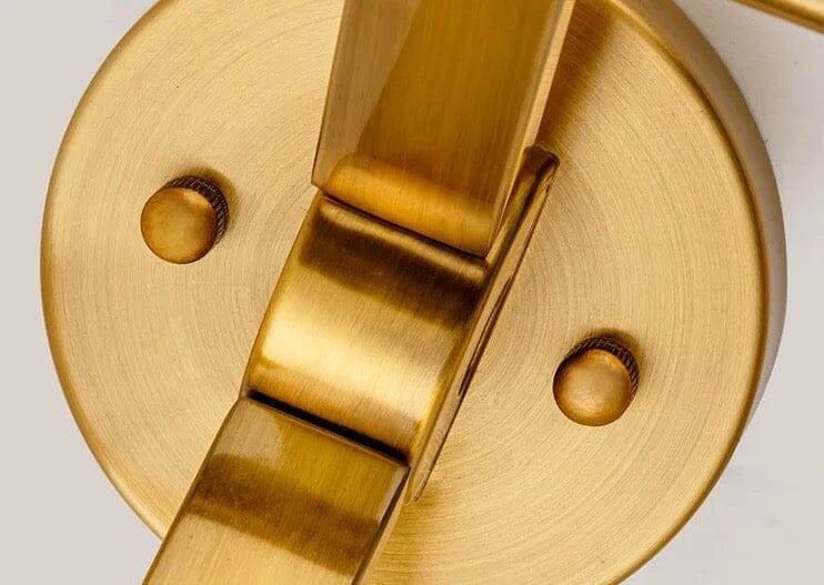 Lampada da parete in vetro – Elegante lampada da parete con vetro a sfera per un living moderno