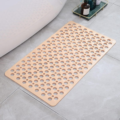 Silvra | Non-Slip Shower Mat with Suction Cups and Quick-Dry Design