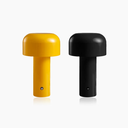 LumoFungo Classico | Lampada da tavolo retrò senza fili dal design italiano a forma di fungo
