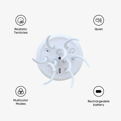 JellyBeat Aura | Lampada medusa LED a cambio colore con effetto movimento per luce d’atmosfera