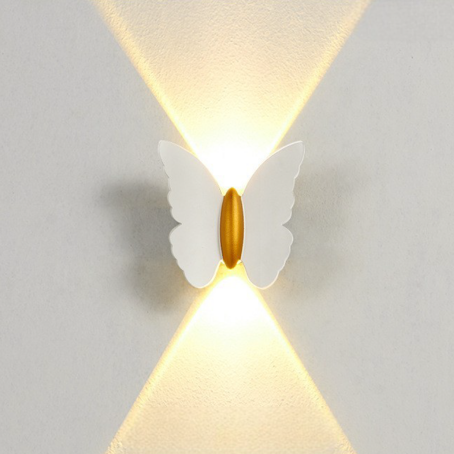 Applique da esterno Butterfly – luce calda con elegante forma a farfalla