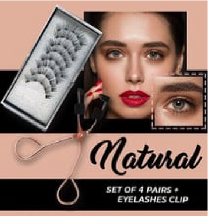 QuickLash | Reusable Magnetic Eyelashes without Glue, up to 12 Pairs