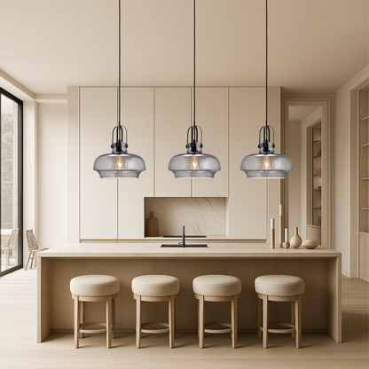 Scalandra | Lampada a sospensione in stile loft in metallo