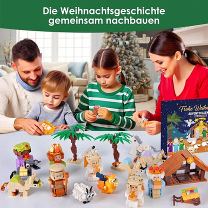 Krippen Bausteine Adventskalender 2026