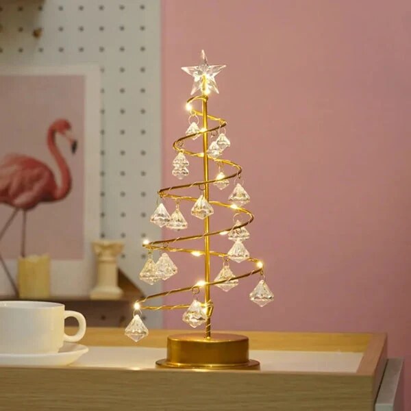 Lampira | Weihnachtsbaum aus Acrylkristall mit integrierter LED