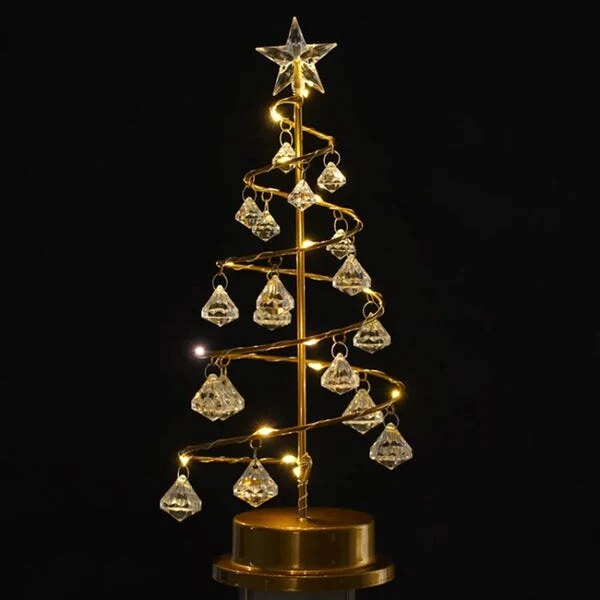 Lampira | Weihnachtsbaum aus Acrylkristall mit integrierter LED