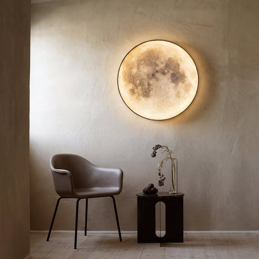 Selunia | Mond Wandleuchte innen mit LED und App-Steuerung, Ø 40 bis 100 cm