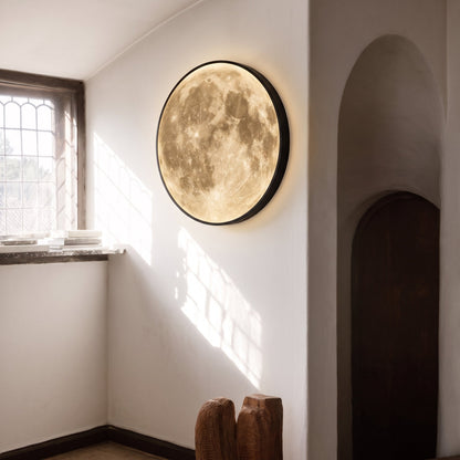 Selunia | Mond Wandleuchte innen mit LED und App-Steuerung, Ø 40 bis 100 cm