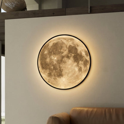 Selunia | Mond Wandleuchte innen mit LED und App-Steuerung, Ø 40 bis 100 cm