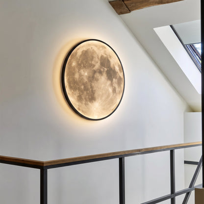 Selunia | Mond Wandleuchte innen mit LED und App-Steuerung, Ø 40 bis 100 cm