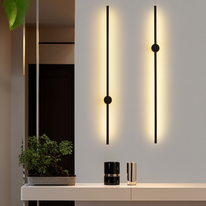 Strivola | LED Wandleuchte innen aus Eisen und Acryl, 60 bis 120 cm