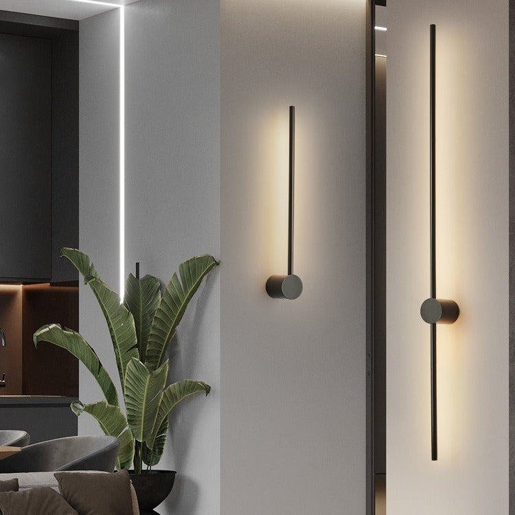 Strivola | LED Wandleuchte innen aus Eisen und Acryl, 60 bis 120 cm
