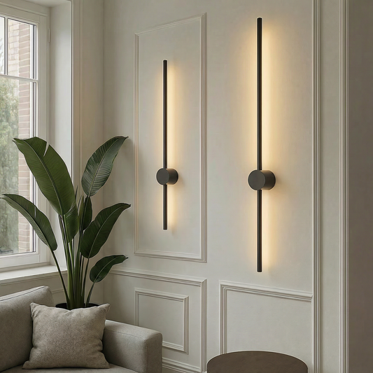Strivola | LED Wandleuchte innen aus Eisen und Acryl, 60 bis 120 cm