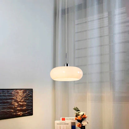 Haelion | Lampada a sospensione in vetro a forma di pane con portalampada E27